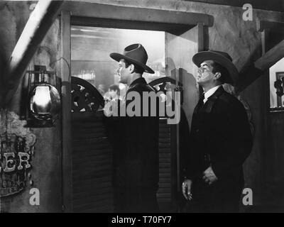 Henry Fonda als Marschall Wyatt Earp Victor ausgereift wie Doc Holliday MY DARLING CLEMENTINE Direktor 1946 John Ford Twentieth Century Fox Stockfoto