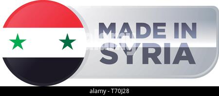 MADE IN SYRIEN Stock Vektor