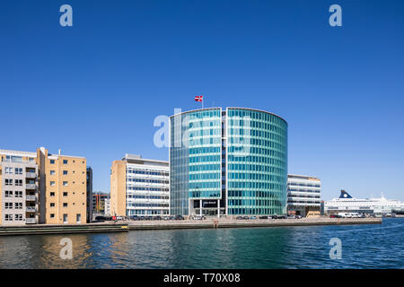 Alm. Marke, früher Aktieselskabet Det Østasiatiske Kompagni (EAC, East Asiatic Company), durch die plh Arkitekter, 1994, Kopenhagen, Dänemark, Stockfoto