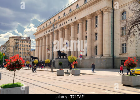 Justizpalast, Vitosha-Straße, Sofia, Bulgarien, Europa Stockfoto