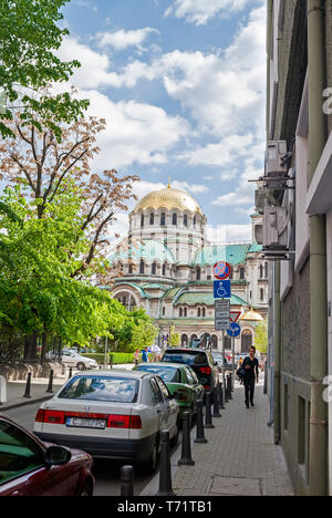 Alexander-newski-Orthodoxen Kirche in Sofia, Bulgarien, Stockfoto