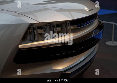 Peugeot E-Legende Konzept, Grand Prix der schönsten Concept Car auf der 34. Internationalen Automobil Festival.©: V Phitoussi/Alamy Stock Foto Stockfoto