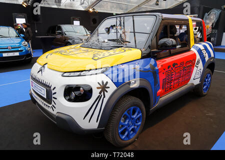 Jean-Charles de Castelbajac für Citroën Kunst, Auto E-Mehari, Grand Prix der Kunst an der 34. Internationalen Automobil Festival. Credit: Veronique Phitoussi Stockfoto