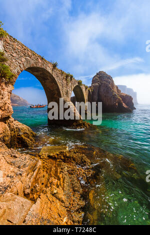 Festung in Berlenga Insel - Portugal Stockfoto