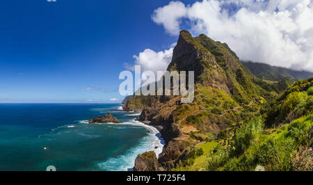 Küste in der Nähe von Boaventura - Madeira Portugal Stockfoto