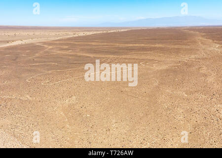 Nazca Linien der Hände Stockfoto