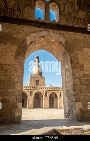 Der Ibn Tulun Moschee Stockfoto