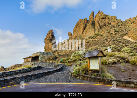 Teide Nationalpark Museum. Teneriffa, Kanarische Inseln, Spanien Stockfoto