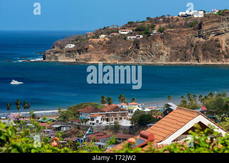 San Juan del Sur Küsten Strände in der Nähe der Stadt San Juan del Sur in Nicaragua Mittelamerika Luxus Villen in Playa San Juan del Sur Stockfoto