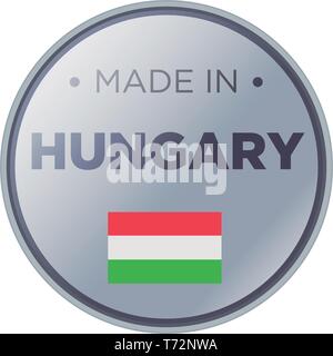 Hergestellt IN UNGARN Stock Vektor