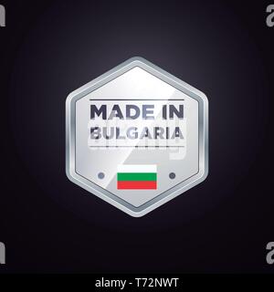 Hergestellt IN UNGARN Stock Vektor