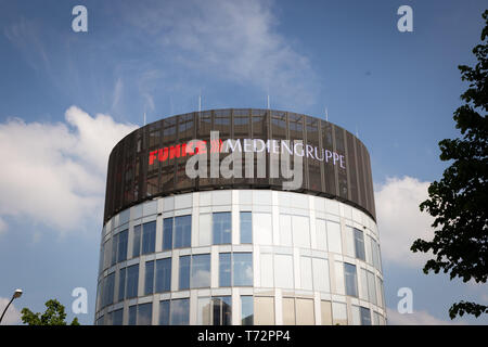 Essen, Limbecker Platz, Funke Mediengruppe. Stockfoto