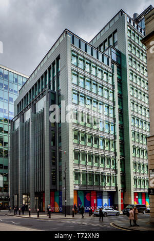 AIG Europe Hauptsitz in 58 Fenchurch Street im City of London Financial District. 2003 fertiggestellt, die Architekten Kohn Pedersen Fox Associates Stockfoto