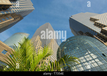 Wolkenkratzer WESTFIELD WORLD TRADE CENTER SHOPPING MALL (© SANTIAGO CALATRAVA 2016) DOWNTOWN MANHATTAN NEW YORK CITY USA Stockfoto