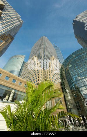 Wolkenkratzer WESTFIELD WORLD TRADE CENTER SHOPPING MALL (© SANTIAGO CALATRAVA 2016) DOWNTOWN MANHATTAN NEW YORK CITY USA Stockfoto