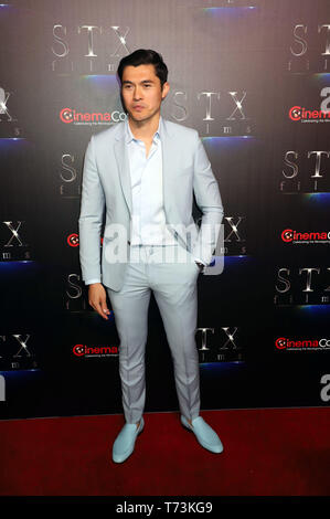 STX Filme Präsentation auf Cinemacon 2019 im Kolosseum im Caesars Palace mit statt: Henry Golding Wo: Las Vegas, Nevada, United States Wenn: 03 Apr 2019 Credit: DJDM/WENN.com Stockfoto