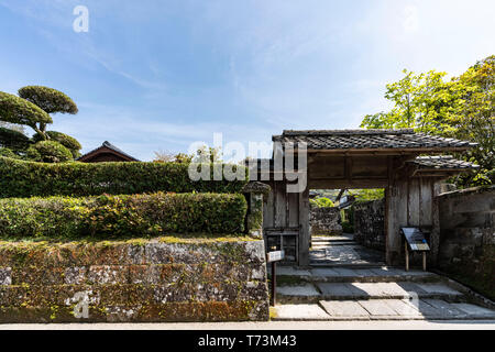 Sata Naotada's Garden, chiran Samurai Residence Garden, Minami Kyushu Stadt, Kagoshima Präfektur, Japan Stockfoto