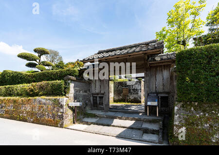 Sata Naotada's Garden, chiran Samurai Residence Garden, Minami Kyushu Stadt, Kagoshima Präfektur, Japan Stockfoto