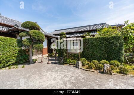 Sata Naotada's Garden, chiran Samurai Residence Garden, Minami Kyushu Stadt, Kagoshima Präfektur, Japan Stockfoto