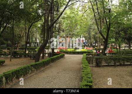 Coyoacan Borough, Mexiko Stadt. Stockfoto