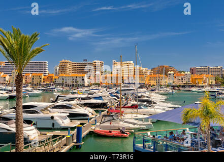 Jachthafen von Vilamoura Algarve, Portugal Stockfoto