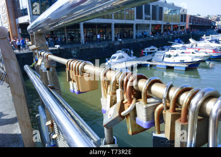 Der Pero Brücke Bristol Stockfoto