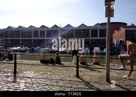 St. Augustines erreichen Bristol Stockfoto