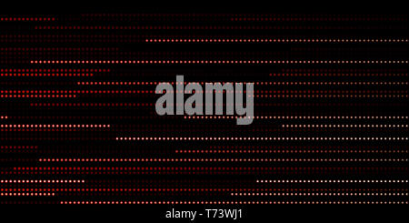 Futuristischer Hintergrund mit Neon Linien und Punkte Artwork Stockfoto