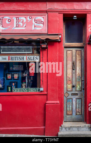 Alices Antiquitätengeschäft. Der Portobello Road. Notting Hill, London, England Stockfoto