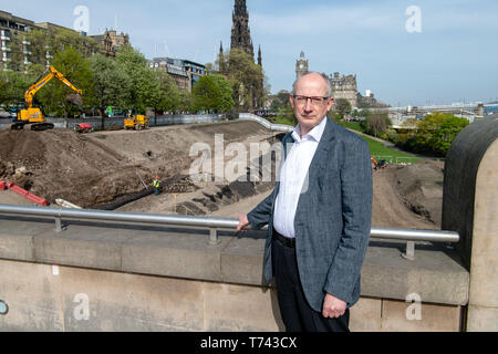 Vorschau für nationale Galerien Entwicklung, Generaldirektor John Leighton Stockfoto