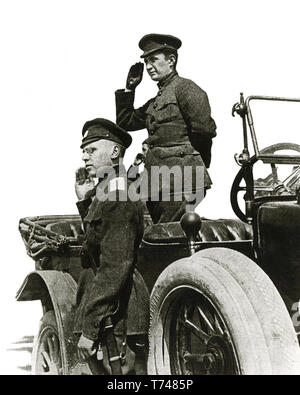 ALEXANDER KERENSKI (1881-1970) Russische Revolutionäre als Minister für Krieg im Jahr 1917 Stockfoto