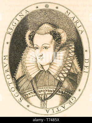 Maria Stuart (1542-1587) alias Maria Stuart Stockfoto