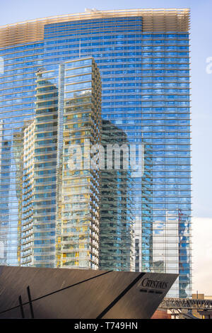 Aria Resort & Casino in Downtown Las Vegas, Nevada, USA, 19. November 2016 Stockfoto