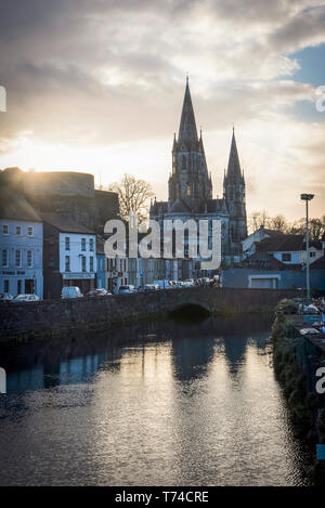 Saint Fin Barre's Cathedral; die Stadt Cork, County Cork, Irland Stockfoto