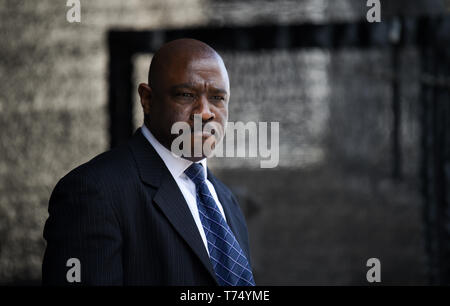 Brighton UK 4. Mai 2019 - Christopher Tajah der Traum von einem König über legendäre bürgerlichen Rechte Führer Martin Luther King an treets das Brighton Festival Fringe von Brighton" Veranstaltung im Zentrum der Stadt am Eröffnungstag. Foto: Simon Dack/Alamy leben Nachrichten Stockfoto