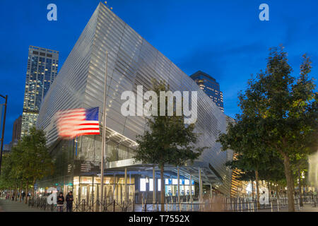 Eingangspavillon nationalen September 11 Memorial Museum (© DAVIS BRODY BOND 2018) DOWNTOWN MANHATTAN NEW YORK CITY USA Stockfoto
