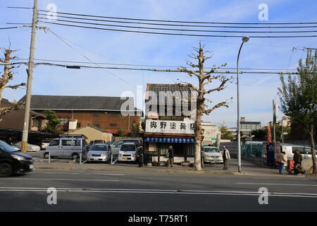 Altes Haus aus Kyoto Stockfoto