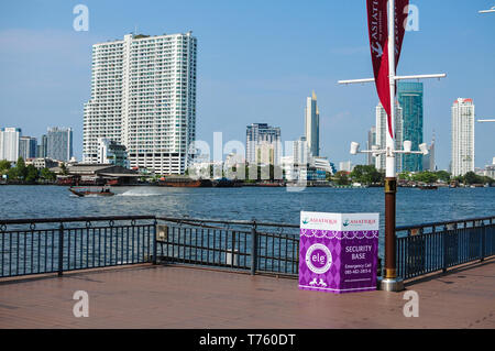 Asiatique sun der Riverfront Bangkok Thailand Stockfoto