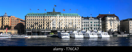 Das Grand Hotel, Stockholm, Schweden, Europa Stockfoto