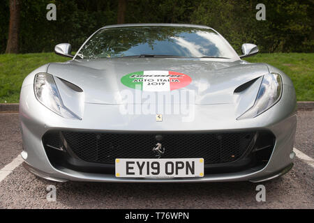 Teure klassische Sportwagen Stockfoto