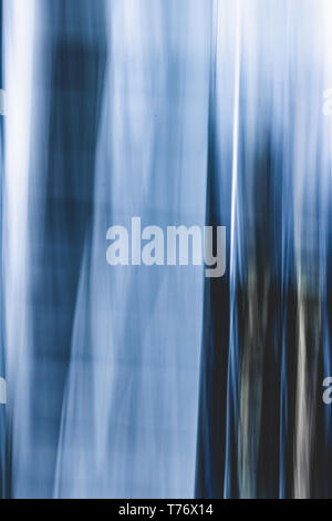 Tech Kulissen, moderne Kunst und Pastellfarben Konzept - Blau digital futuristisches Design, abstrakt Hintergrund Stockfoto