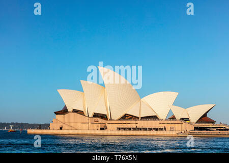 Circular Quay in Sydney ist die Stadt der wichtigste Ferry Terminus - im Herzen von Sydney Cove gelegen. Stockfoto