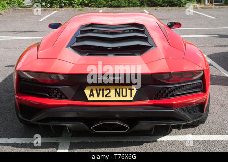 Teure klassische Sportwagen Stockfoto