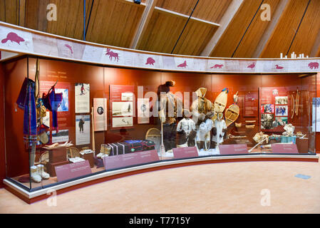 Chisasibi Native Erbe und kulturelle Zentrum im Norden von Quebec Stockfoto