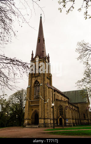 Foto von Hagakyrkan, einer alten Kirche in der Stadt Gothenburg Schweden Stockfoto