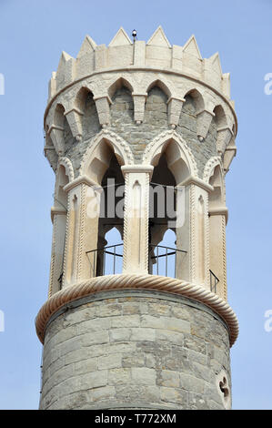 Kirche St. Clemens, Piran, Slowenien, Szent Klement - templom Stockfoto