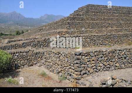 Pyramiden von Güímar, Pirámides de Güímar, Güímar, Teneriffa, Kanarische Inseln, Spanien Stockfoto