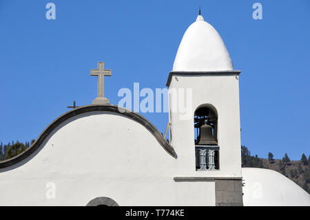 Kirche in Santiago del Teide, Teneriffa, Kanarische Inseln, Spanien Stockfoto