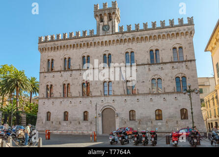 Palazzo di Giustizia in Chiavari, Ligurien, Italien Stockfoto