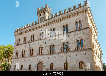 Palazzo di Giustizia in Chiavari, Ligurien, Italien Stockfoto